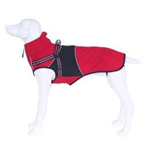 ABRIGO NEOPRENO ROJO/NEGRO 56 cm. 3XL 